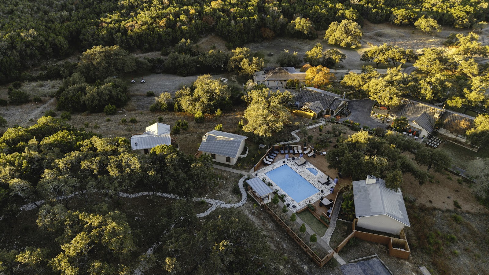 In-room jacuzzi at Blair House Inn in Wimberley