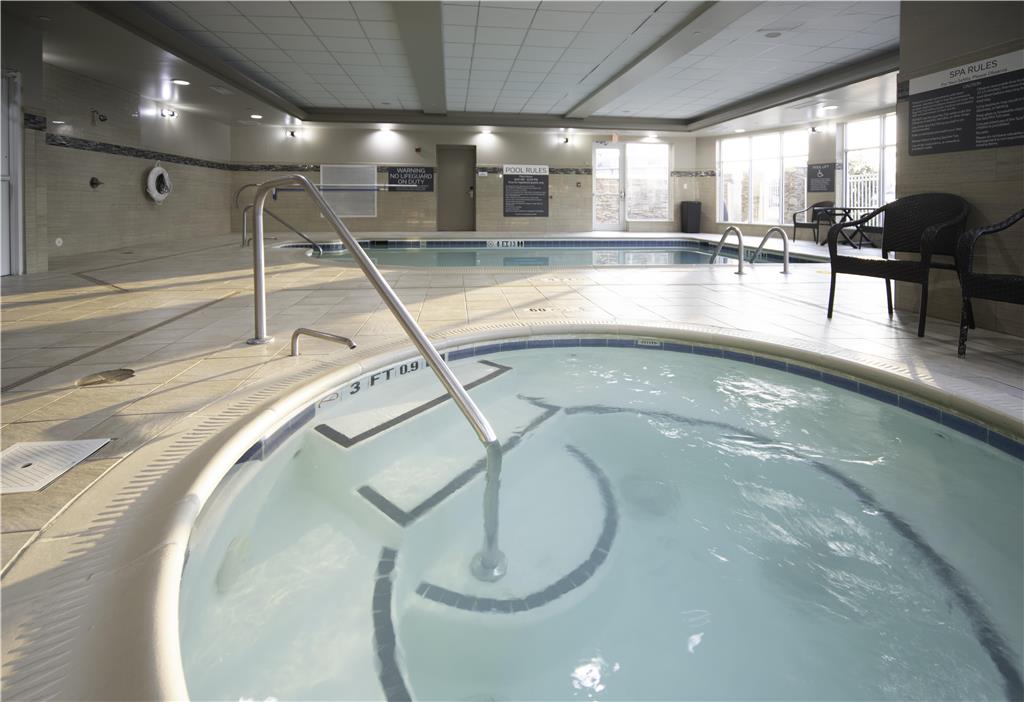 In-room jacuzzi at Hilton Garden Inn Fayetteville Fort Bragg in Fayetteville