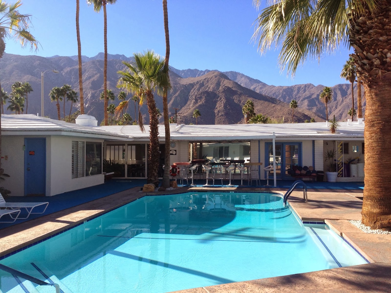 In-room jacuzzi at Palm Springs Rendezvous in Palm Springs