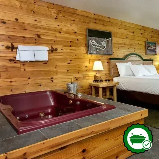 Hotels with jacuzzi in room in Alanson