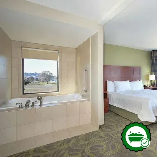 Hotels with jacuzzi in room in Astoria