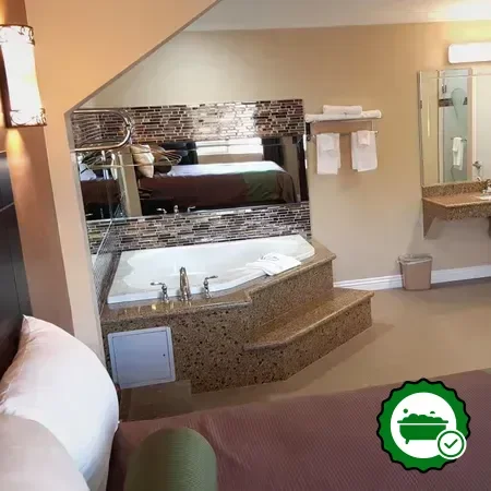 Hotels with jacuzzi in room in Bell