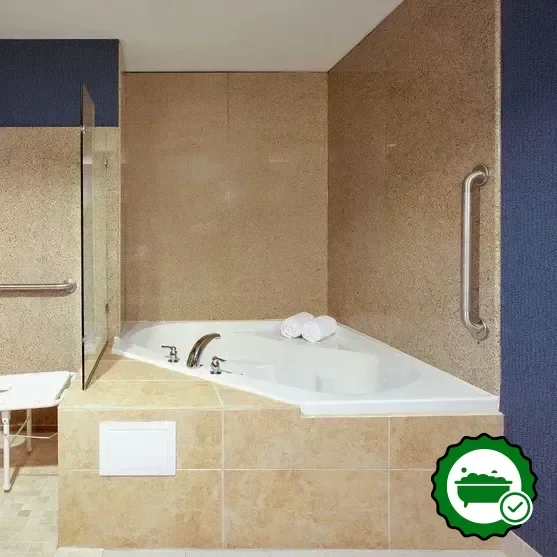 Hotels with jacuzzi in room in Channelview