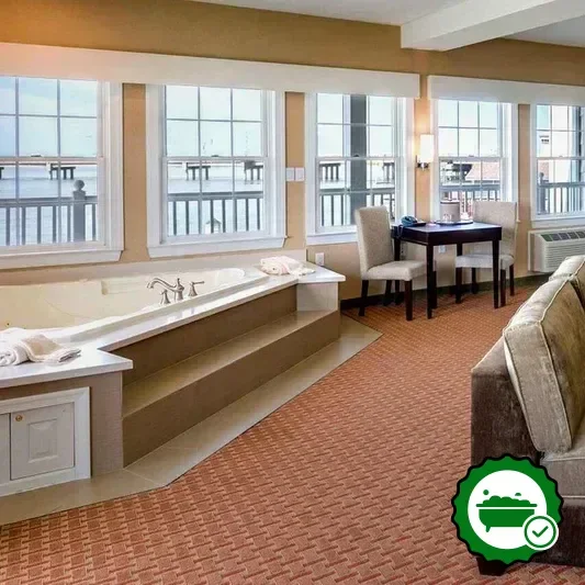 Hotels with jacuzzi in room in Chincoteague Island