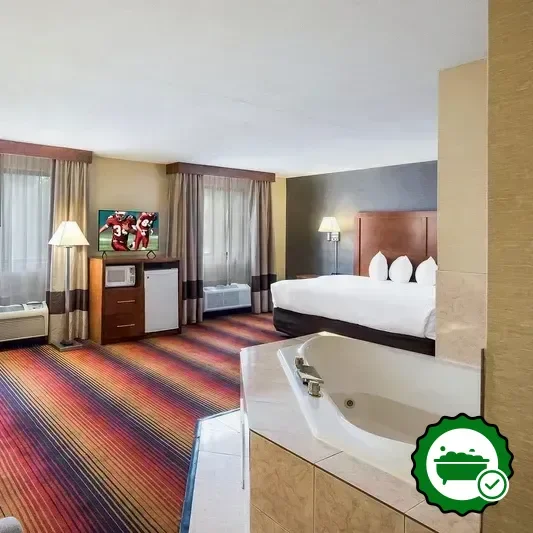 Hotels with jacuzzi in room in Fairfield