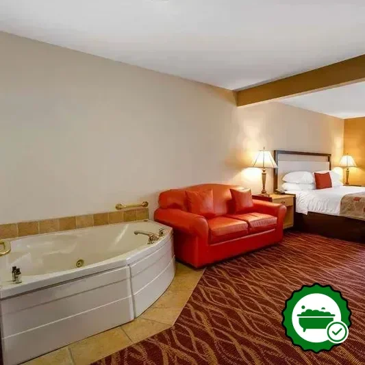 Hotels with jacuzzi in room in Fogelsville