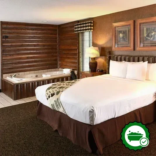 Hotels with jacuzzi in room in Johnston