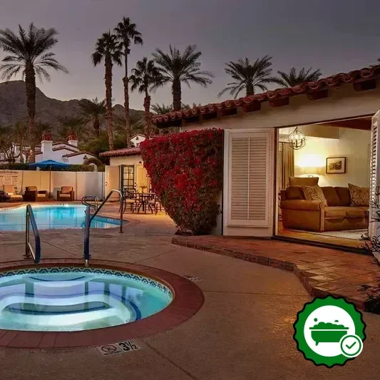 Hotels with jacuzzi in room in La Quinta