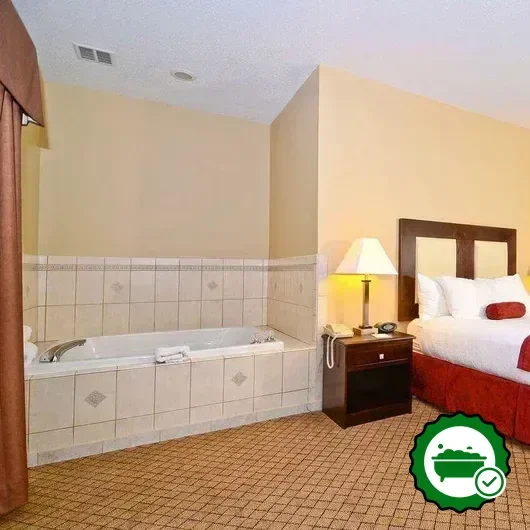 Hotels with jacuzzi in room in Macomb