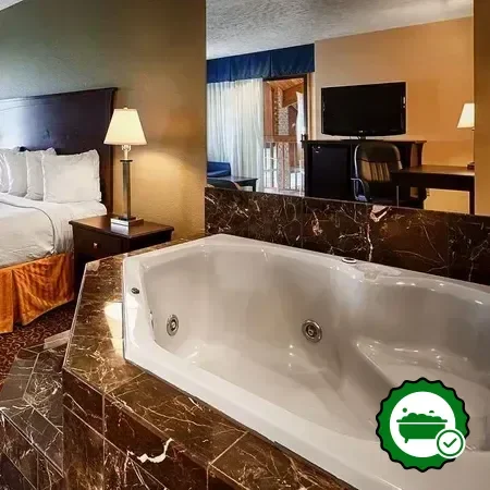 Hotels with jacuzzi in room in Mansfield