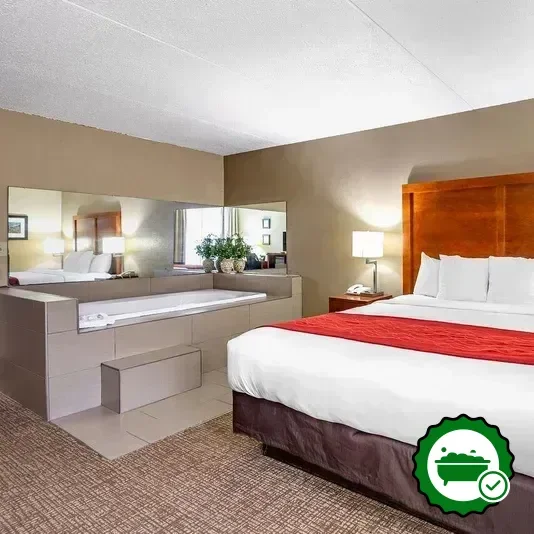Hotels with jacuzzi in room in Matthews