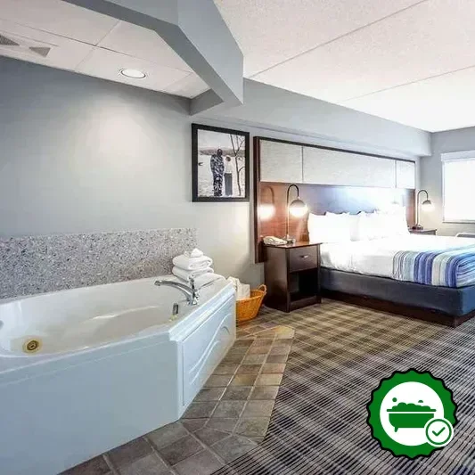 Hotels with jacuzzi in room in Monona