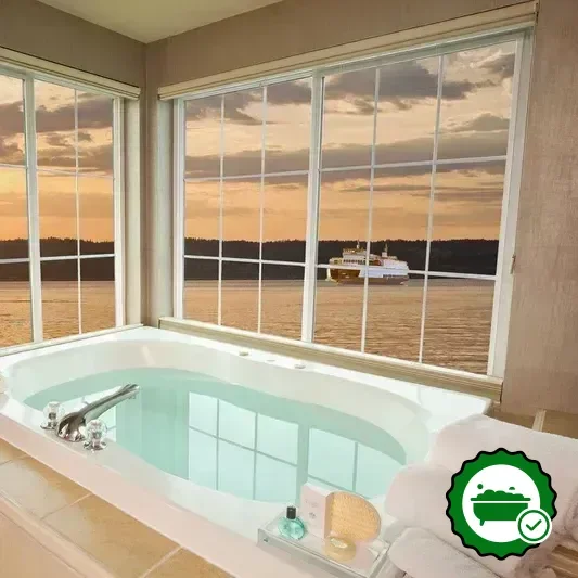 Hotels with jacuzzi in room in Mukilteo