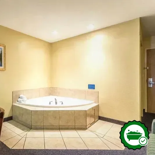 In-room jacuzzi at Microtel Inn & Suites by Wyndham Ocala in Ocala
