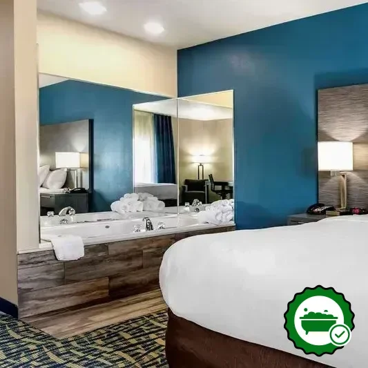 Hotels with jacuzzi in room in Pauls Valley