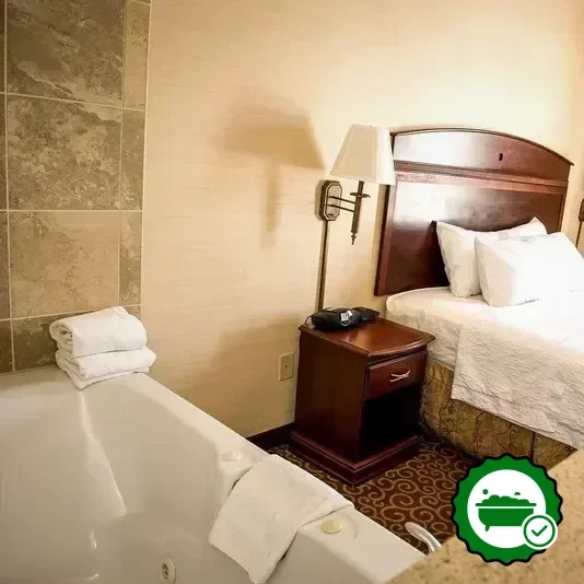 Hotels with jacuzzi in room in Plover