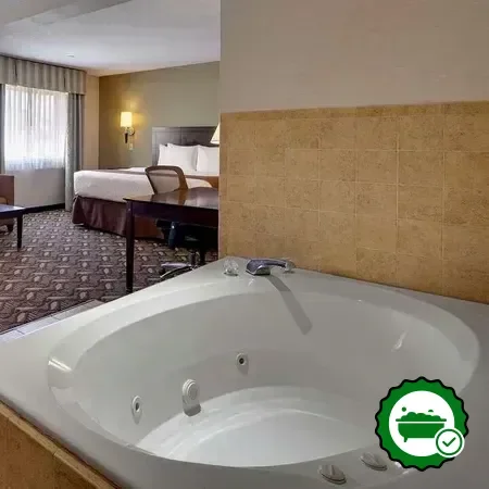 Hotels with jacuzzi in room in Pontiac