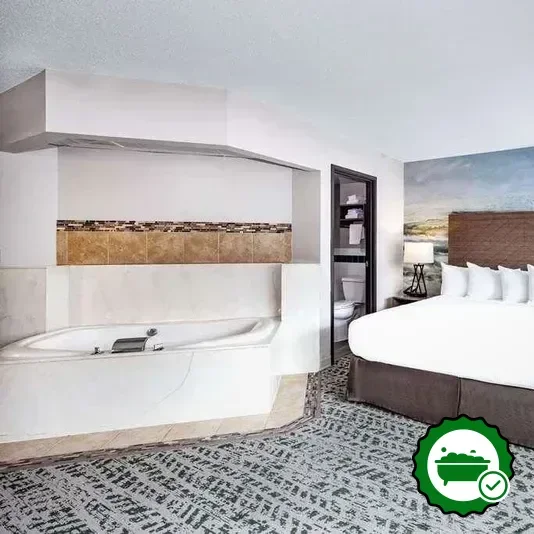 Hotels with jacuzzi in room in Proctor