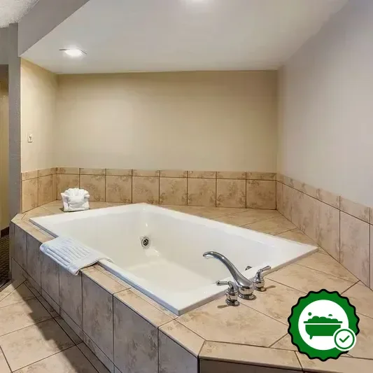 Hotels with jacuzzi in room in Rochelle