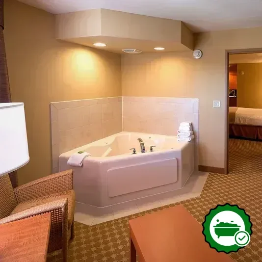 Hotels with jacuzzi in room in Roselle