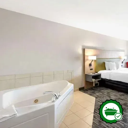 Hotels with jacuzzi in room in Saint Peters