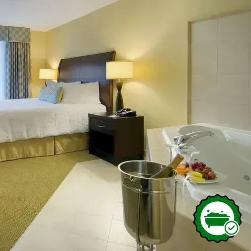 Hotels with jacuzzi in room in Sandston