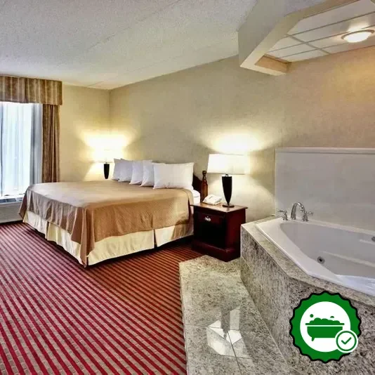 Hotels with jacuzzi in room in Somerset