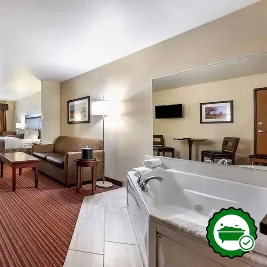 Hotels with jacuzzi in room in Sparta