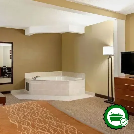 Hotels with jacuzzi in room in Suwanee