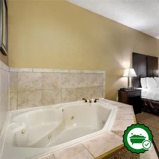 Hotels with jacuzzi in room in The Colony