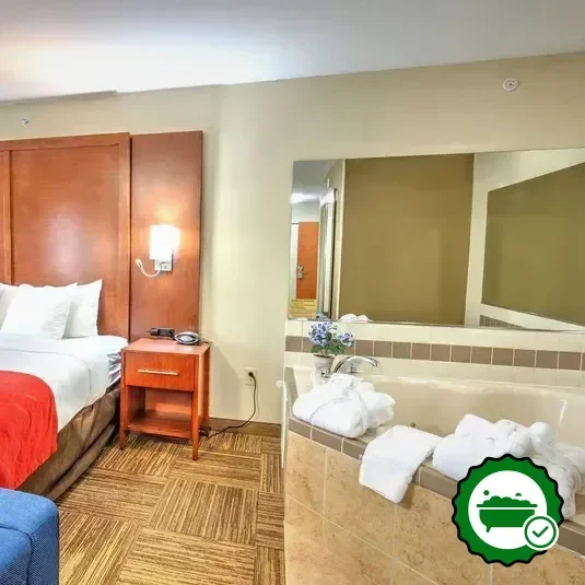 Hotels with jacuzzi in room in Urbana